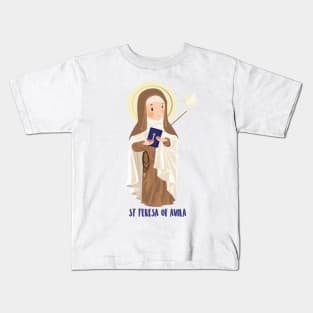 Saint Terese of Avila Kids T-Shirt